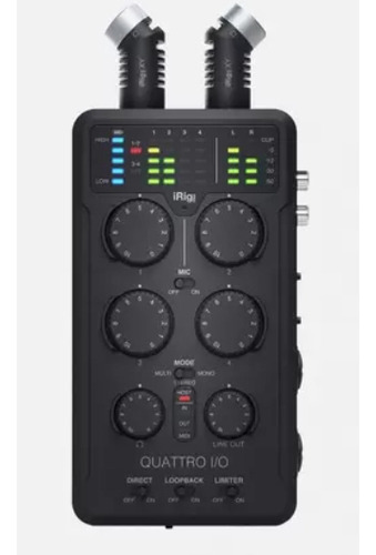 Interface Irig Pro Quattro I/o Deluxe