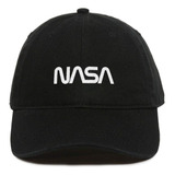 Gorra De Béisbol De Algodón Con Logotipo De La Nasa Bordado