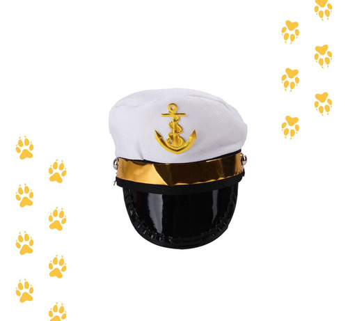 Sombrero Sub Oficial De Marina Para Perros O Gatos