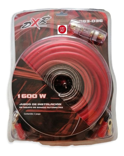 Juego De Cables Para Instalacîon Car Audio Dxr 083-036