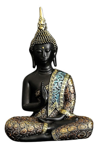 Xiaery De Resina Decorativa Escultura De Estatua De Buda