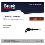 Cilindro Principal De Clutch Spark 2011-2016 1.2 Lts Bruck