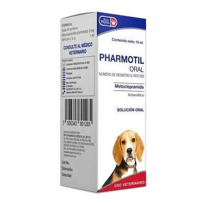 Pets Pharma Pharmotil Oral (metoclopramida) Perro\u002Fgato 15ml | MercadoLibre