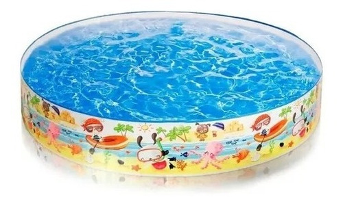 Piscina Rígida Niños Bebes Intex Agua Pelotas 1.52mx25cm