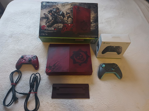 Microsoft Xbox One S 2tb Gears Of War 4 Limited Edition