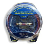 Kit De Instalación Krack Calibre 8  Amplificadores 800 Watt