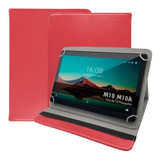 Capa Tablet Multilaser M10 M10a Case + Pelicula - Vermelha