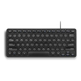 Teclado Perixx Periboard-416 Mini Usb/negro