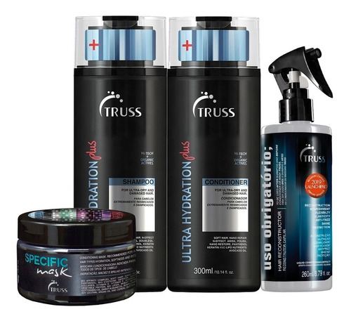 Kit Truss Ultra Hydration + Home Care Uso Obrigatorio