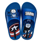 Chinelo Ipanema Marvel 27009 Azul/preto 