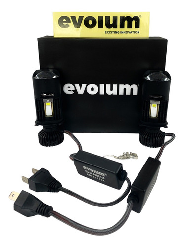 Focos Evolum Led De Lupa H4