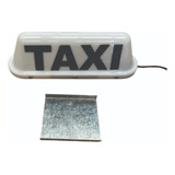 Cartel De Taxi Personalizado Con Led Nuevo Sist De Fijacion 