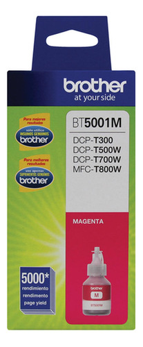 Botella De Tinta Magenta Brother Bt5001m