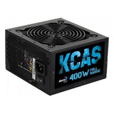 Fonte Gamer Atx Aerocool Kcas 400w 80 Plus Full Range Apfc