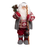 Papa Noel Santa Claus Premium 40 Cm Modelos Exclusivos