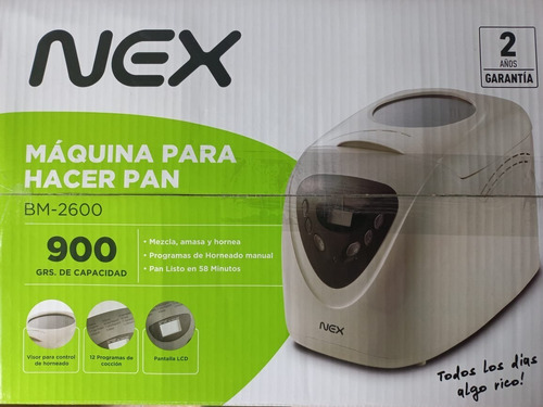 Horno De Pan Nex Bm2600 230v