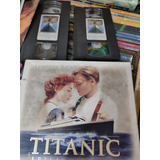 Box Vhs Titanic - Edição Limitada - Com 7 Fotos + Filme 35mm