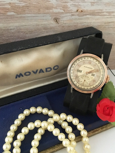 Relógio Tricalendário Estojo Movado Pré Zenith Veja História