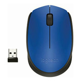 Logitech M170 Mouse Inalámbrico Azul