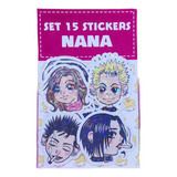 Set De Stickers Nana Holograficos Kawaii