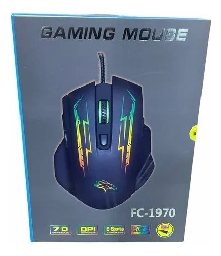 Mouse De Juego Gaming Mouse Negro 