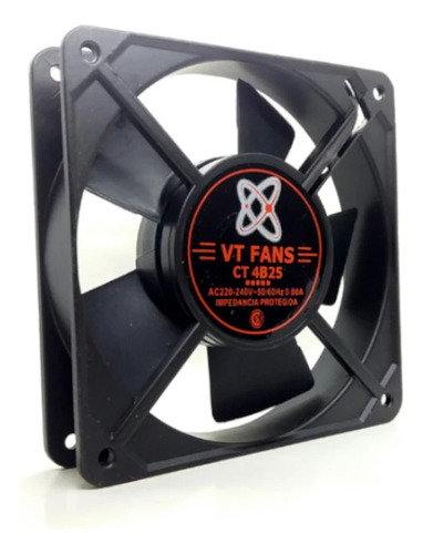 Turbina Fan Cooler 220v 120x120 X25mm Buje Vt-fan