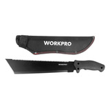 Machete Camping Pezca Acero Supervivencia Serrucho Workpro 