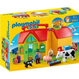 Playmobil Granja Maletín Linea 123 Con Accesorios 6962