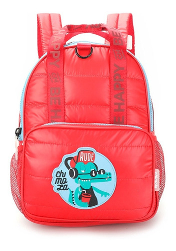 Mochila Escolar Espalda 12   Chimola Fs16 Niños Maple Envio