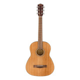 Guitarra Acústica Fender  Fa-15 3/4 Acero Natural Con Funda 
