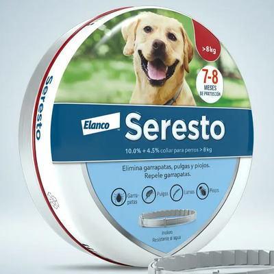 Seresto Perro Grande 8 A 40 Kg Solo Venta Cdmx | Envío gratis