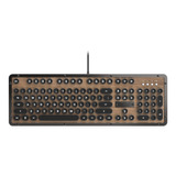 Teclado Mecanico Retro Azio Retro Classic Usb (elwood) Luxur