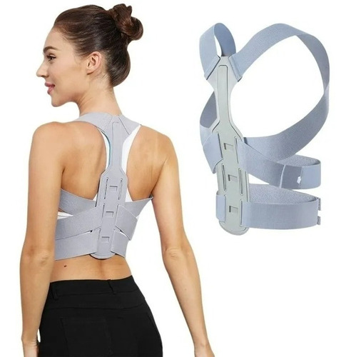 Faja Corrector Postura Soporte Espalda Lumbar Clavicula