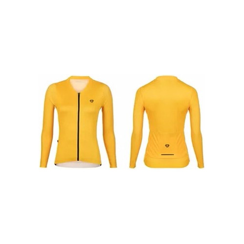 Jersey Ciclismo Gw M/c Mujer Clip Basic Amarilla