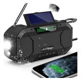 Radio De Emergencia Altavoz Bluetooth Impermeable, Radio Fm