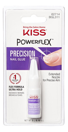 Kiss Pegamento Uñas Postizas Alta Precisión Nail Glue