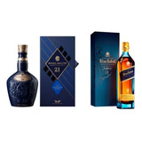 Whisky Blue Label + Royal Salute 21 Anos Mega Oferta Brinde