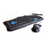 Combo Teclado Mouse Unitec Alambrico U-c-175