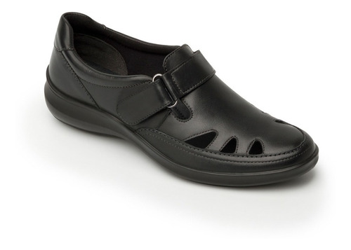 Zapato Flat Casual Dama Flexi 25905 Negro Piel 22-26 T3