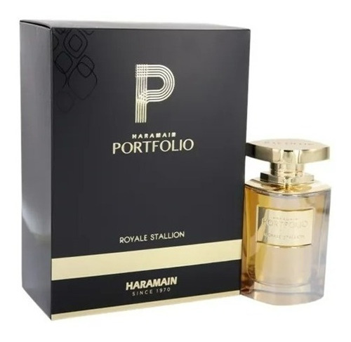 Perfume Portfolio Royale Stallion De Al Haramain, 75 Ml, Volumen Por Unidad De 75 Ml