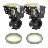 2 Faros Led Premium Auto Moto Exploradora Auxiliar Potente