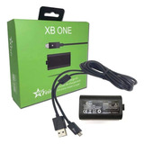 Bateria + Carregador Compatível Com Controle Xbox One