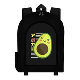 Mochila Negra Kawaii A155