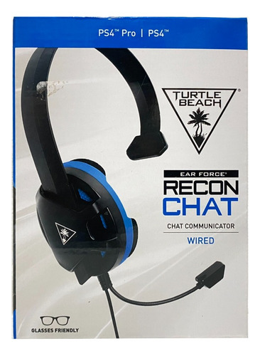 Auricular Turtle Beach Recon Chat Para Play Station 4 Negro