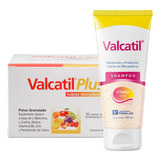 Combo Valcatil Plus 32 Sobres + Valcatil Shampoo X 150ml