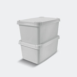 Caja Plastica Organizadora Solid X 2 Unidades 5.5 Litros