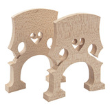 2pcs Ponte Para Violoncelo 3/4 4/4 Madeira Ponte Contrabaixo