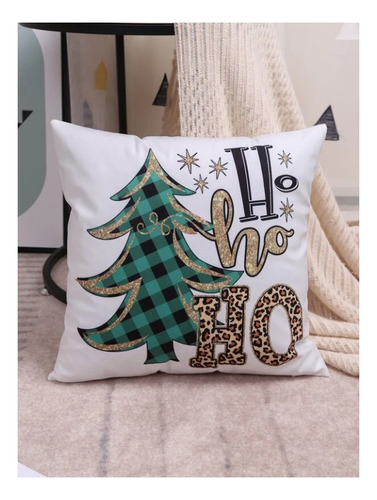 Funda Para Cojin Decorativo Navidad Navideño Tacto Suave