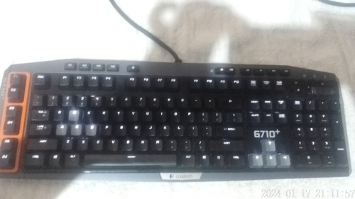 Teclado Gamer Logitech G710 + Mecanico De Alto Desenho 