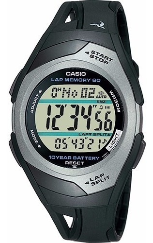 Reloj Casio Digital Dama Alarma Crono Luz Mod Str-300c-1ver